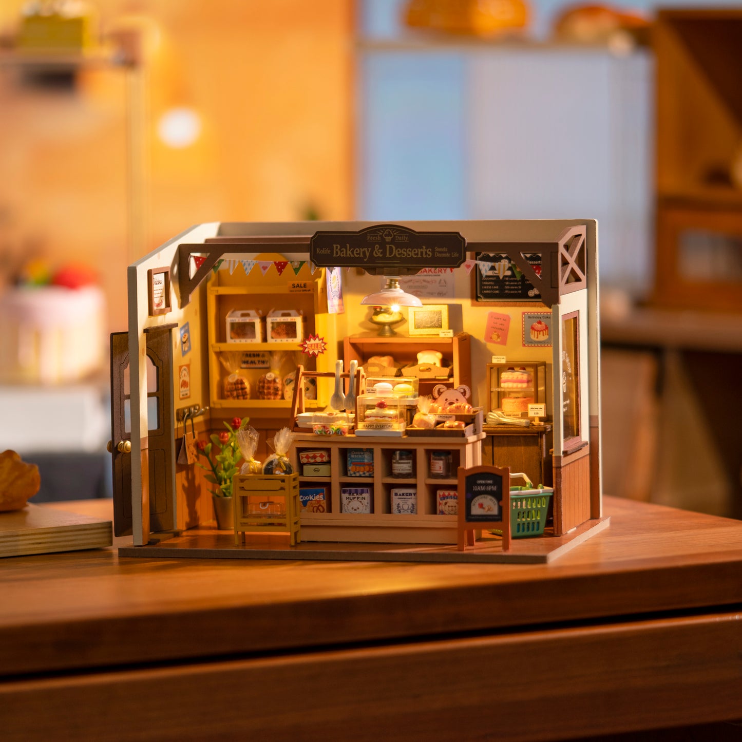 Rolife Becka's Baking House DIY Miniature House DG161