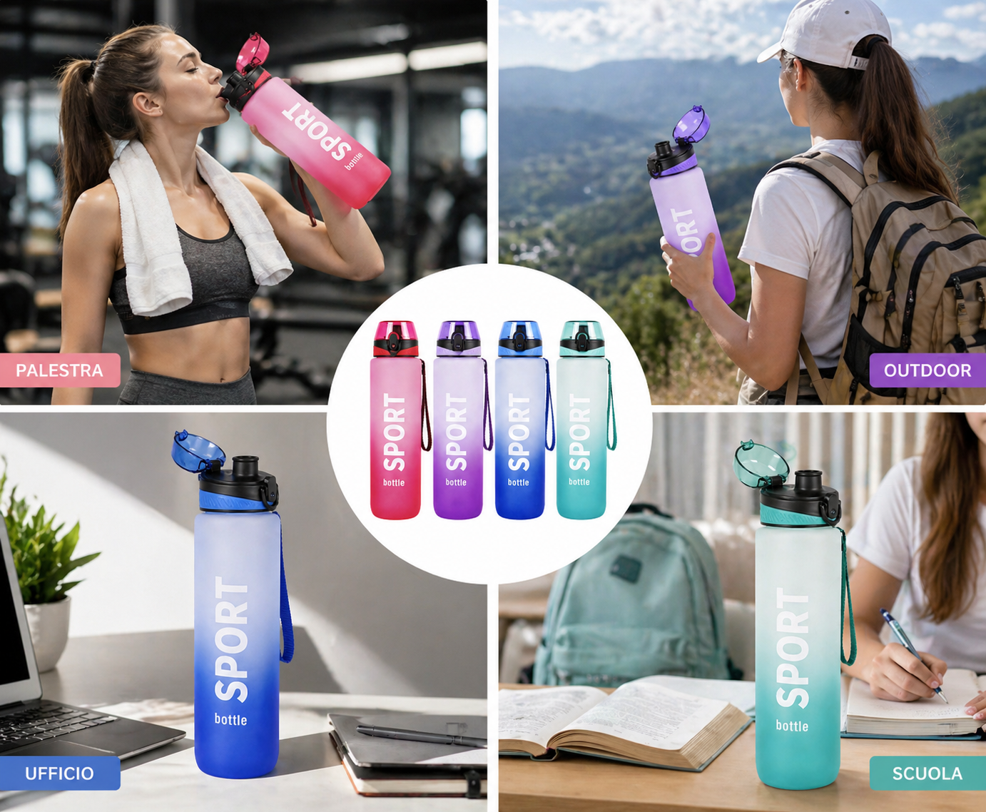 Borraccia Sportiva 1000ML