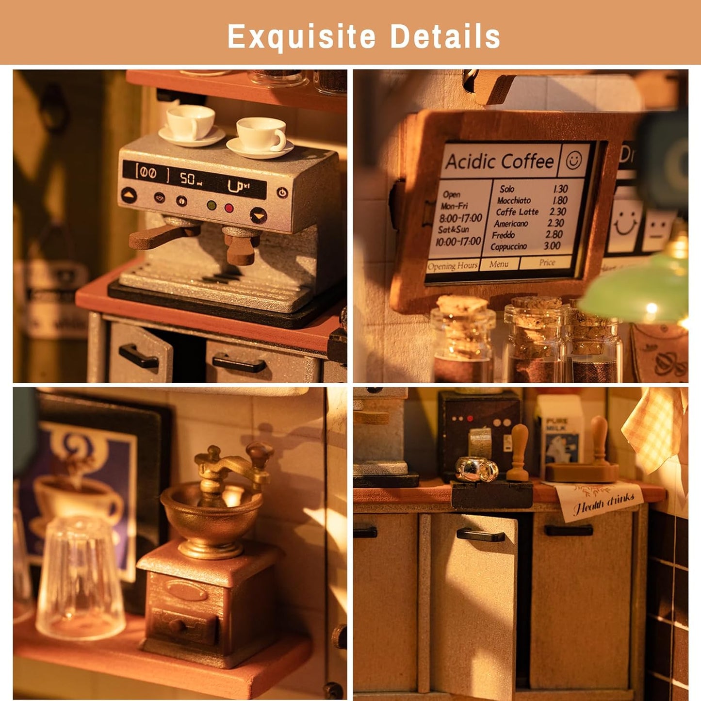 Rolife No.17 Cafe Miniature House Kit DG162