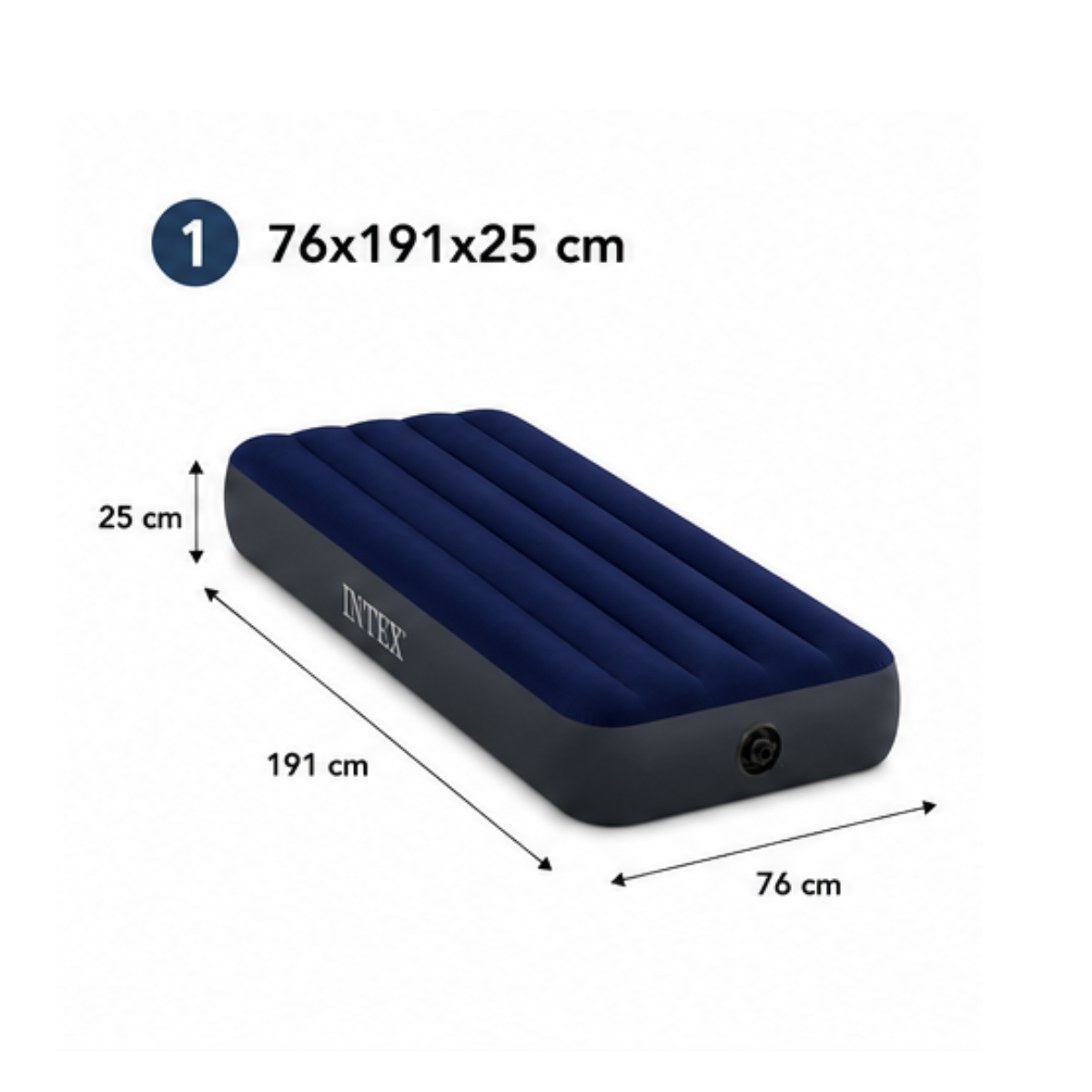 Intex Materasso Gonfiabile Dura-Beam Standard