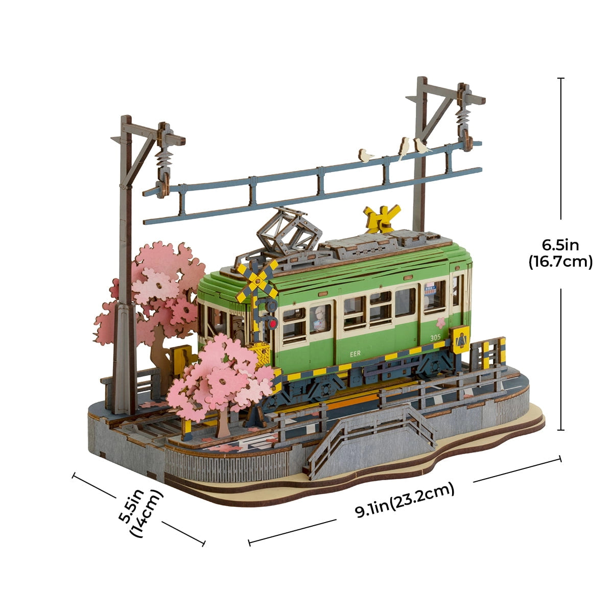 Rolife 3D Wooden Puzzle- Sakura Journey TGS02