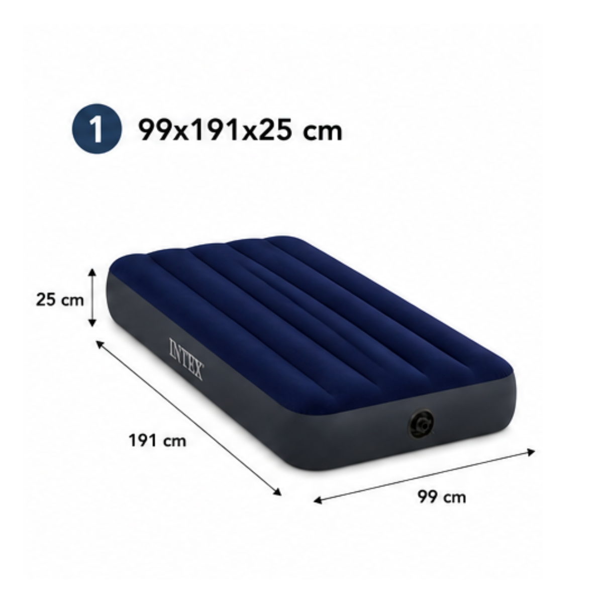 Intex Materasso Gonfiabile Dura-Beam Standard