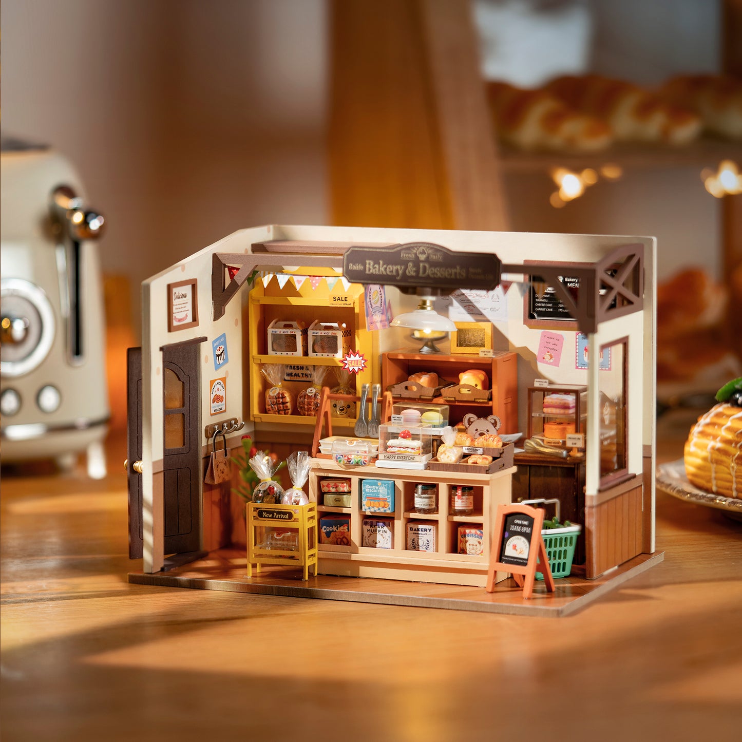 Rolife Becka's Baking House DIY Miniature House DG161