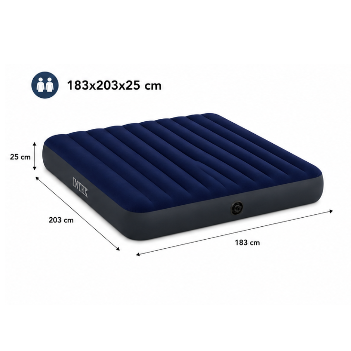 Intex Materasso Gonfiabile Dura-Beam Standard