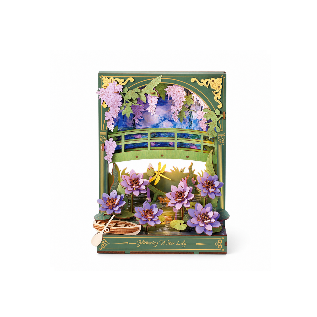 Rowood 3D Wooden Puzzle - Glittering Water Lily TH001