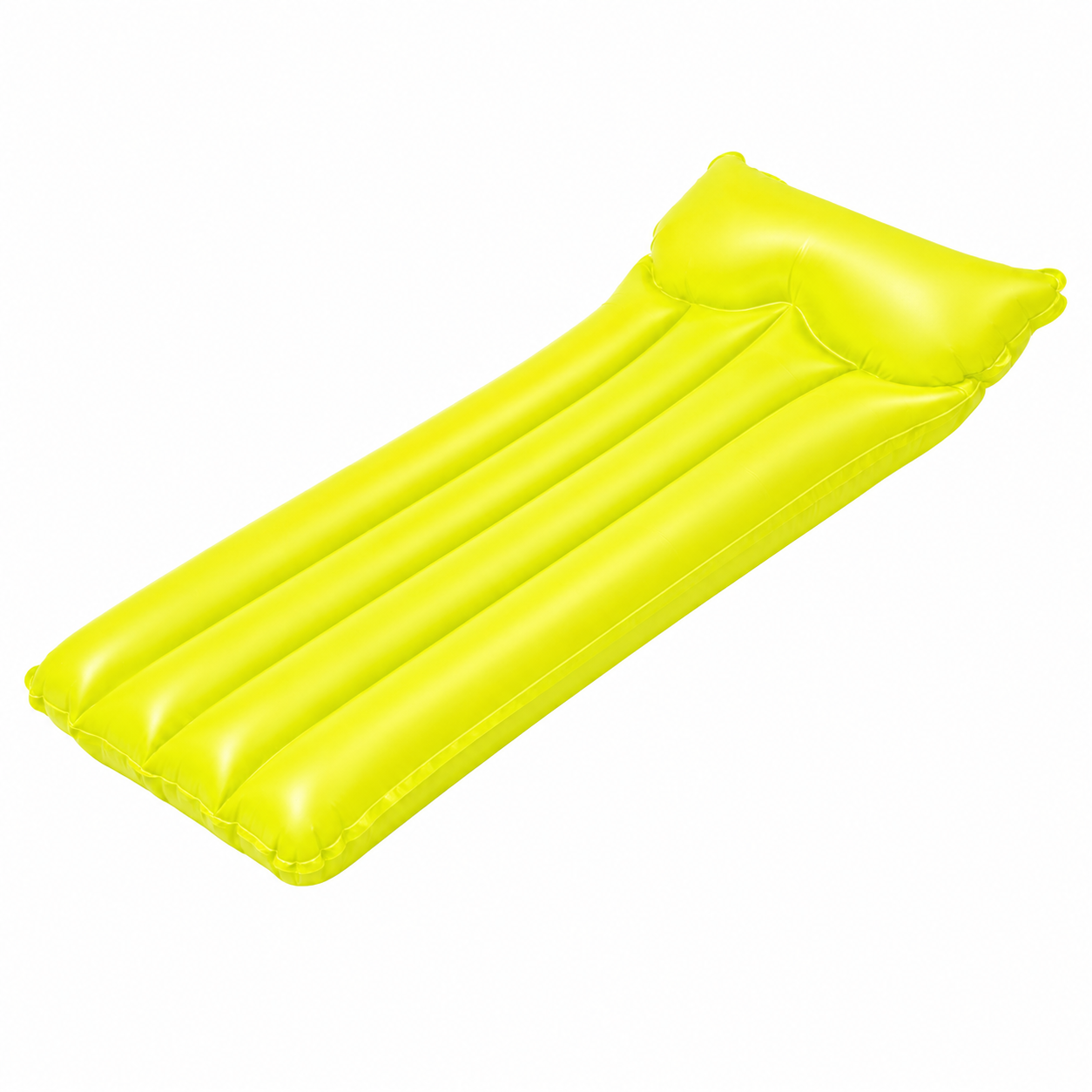 Intex Materassino Gonfiabile con Cuscino Integrato 183x76 cm, Lettino Mare Piscina Spiaggia in PVC, Colori Assortiti