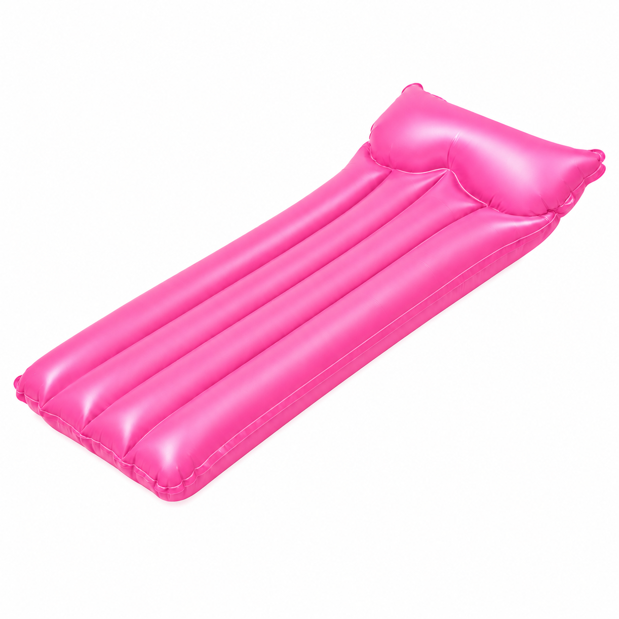 Intex Materassino Gonfiabile con Cuscino Integrato 183x76 cm, Lettino Mare Piscina Spiaggia in PVC, Colori Assortiti