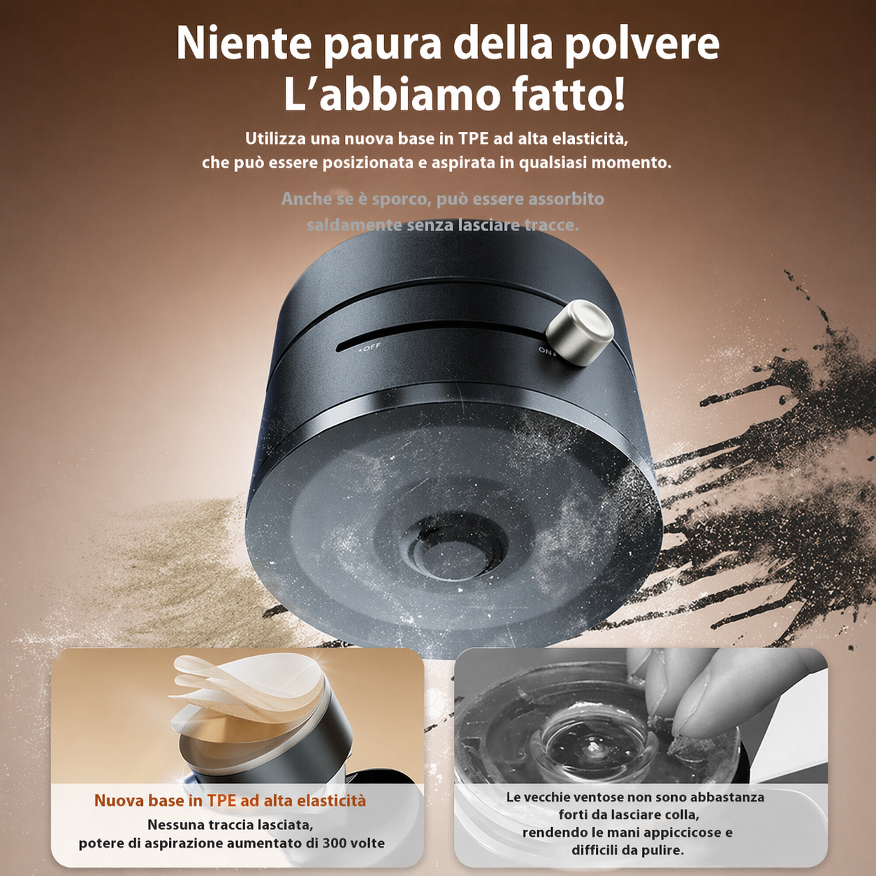 Supporto Telefono Auto Magnetico Pieghevole