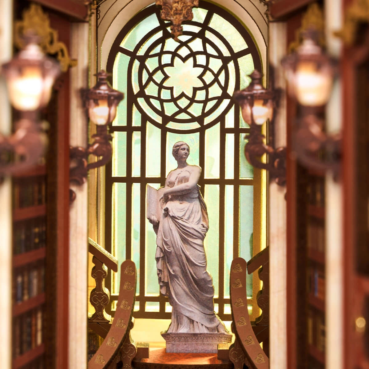Rolife DIY Book Book Kit - Library of Wonders TGB16