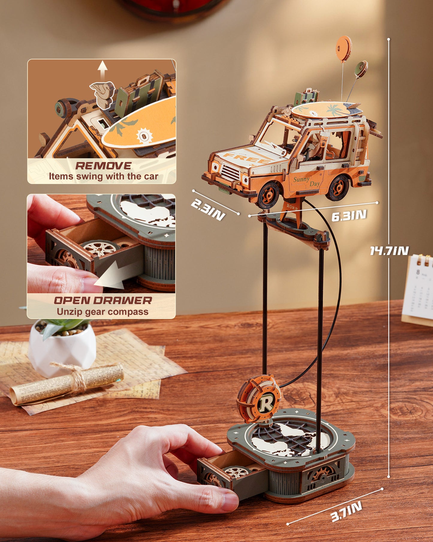 Puzzle 3D Gravity Balance