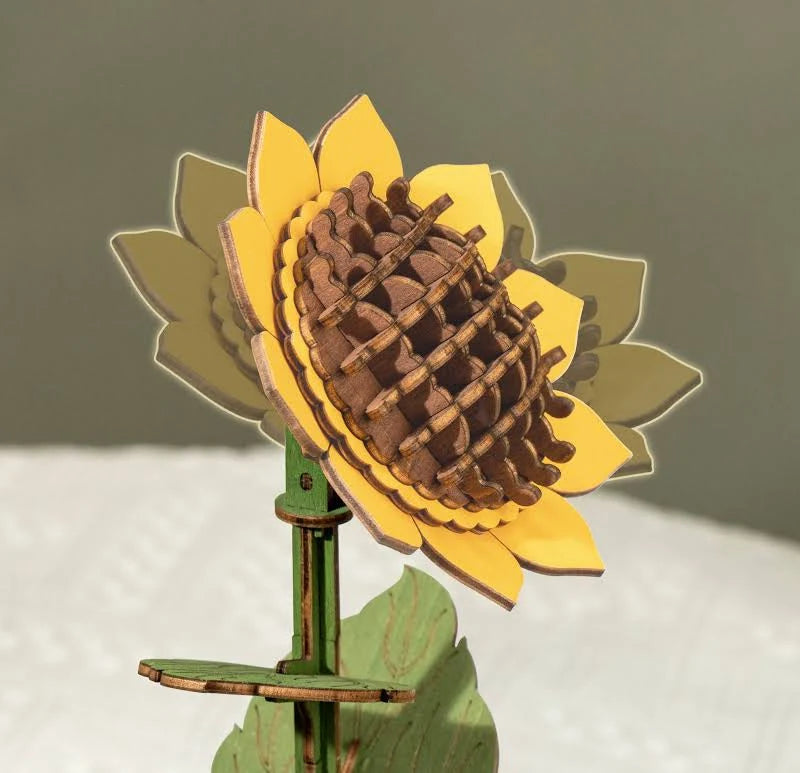 Rowood DIY Fiore in legno Girasole TW011