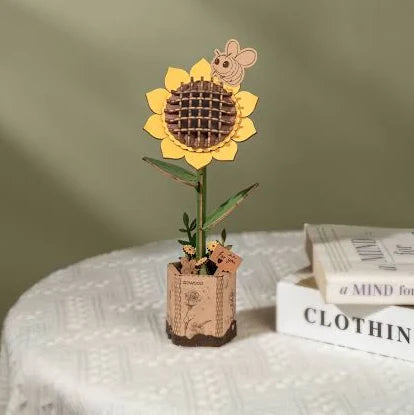 Rowood DIY Fiore in legno Girasole TW011